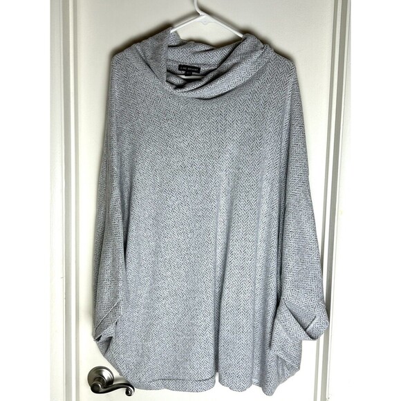 Lane Bryant Women Gray Turtleneck‎ Pull Over Sweater 22-24 Plus. SKU LRC4-2 - Picture 6 of 8
